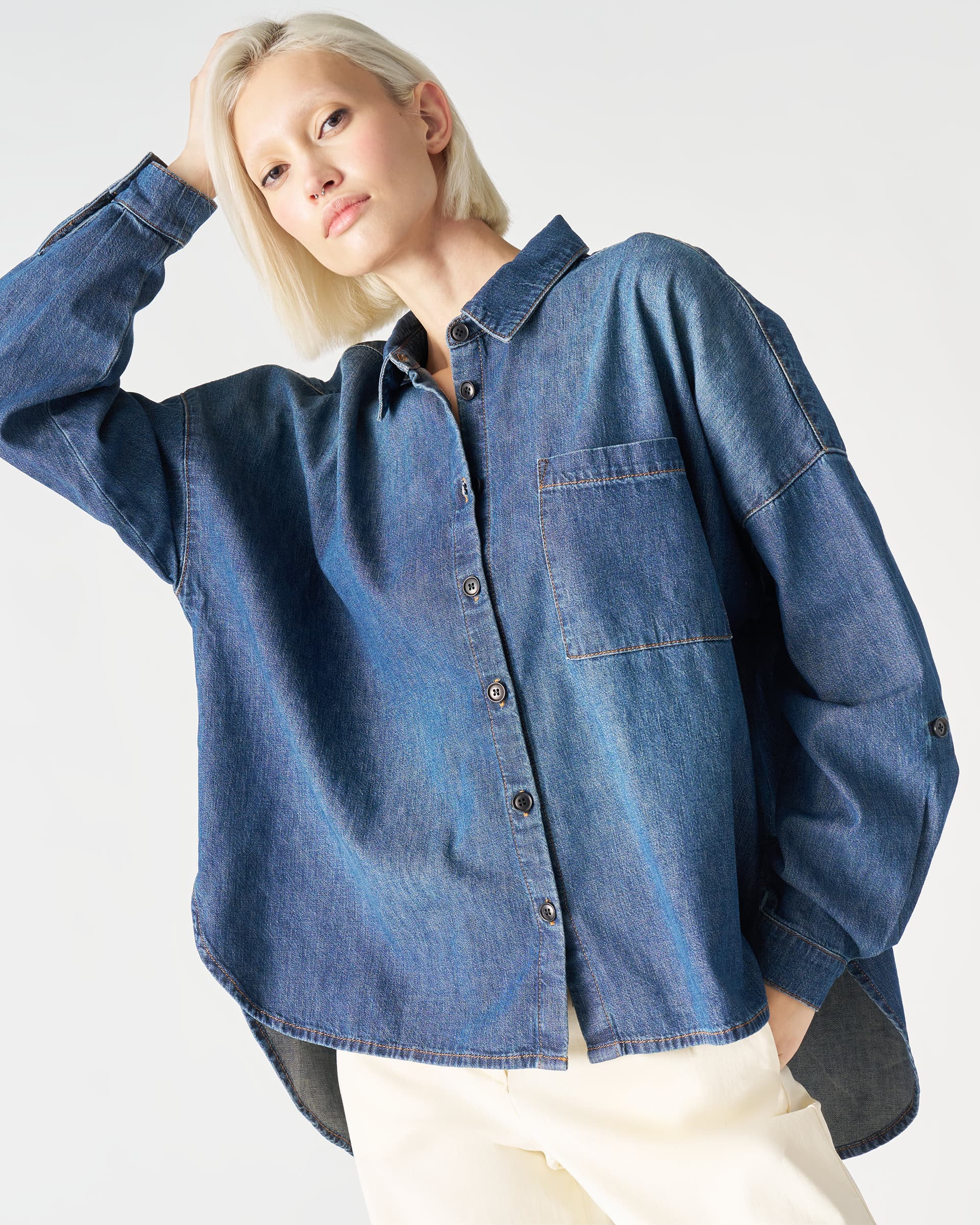 The Market Store | Camicia Denim Over